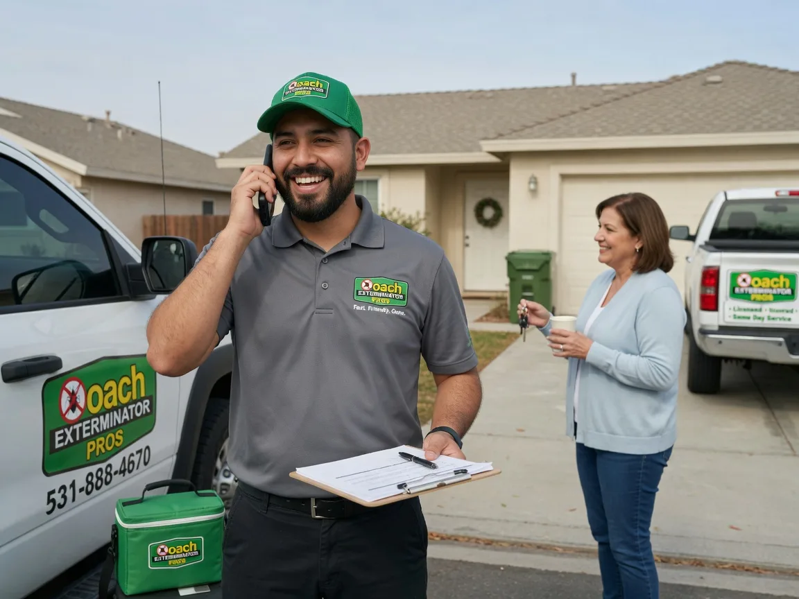 Pest Control Roach Exterminator Sallis, MS FAQs
